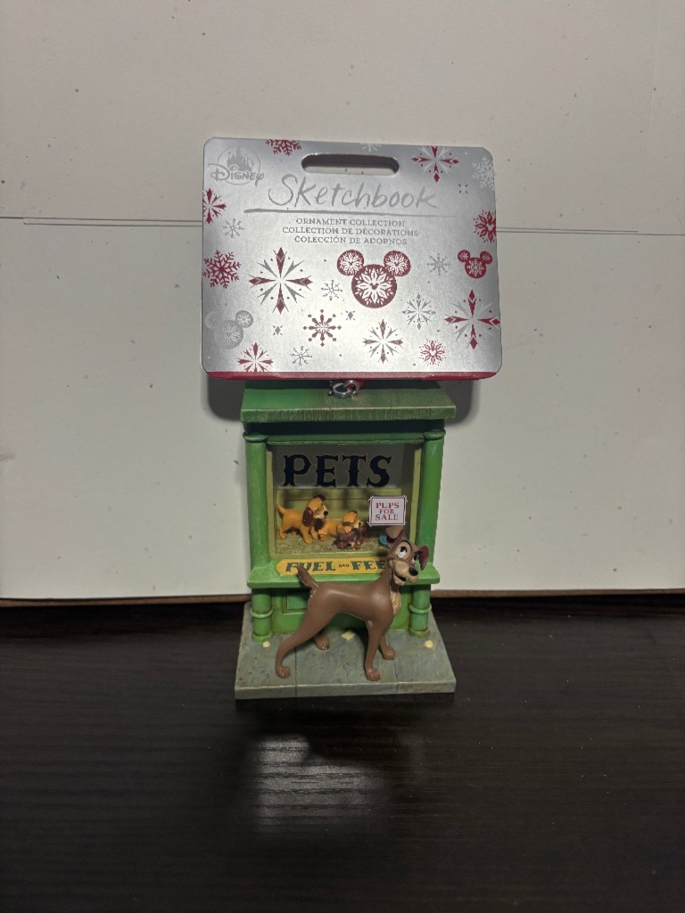 Disney Lady and the tramp ornament